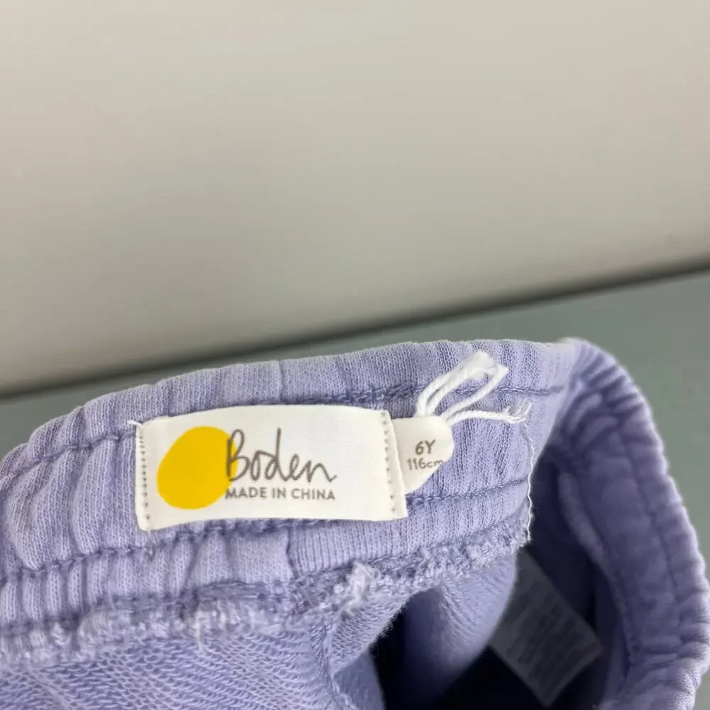 Mini Boden Garment Dye Sweatshorts 6 NWOT - Picture 3 of 6
